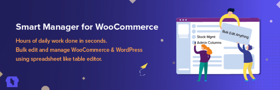 Screen grab of Smart Manager for WooCommerce header